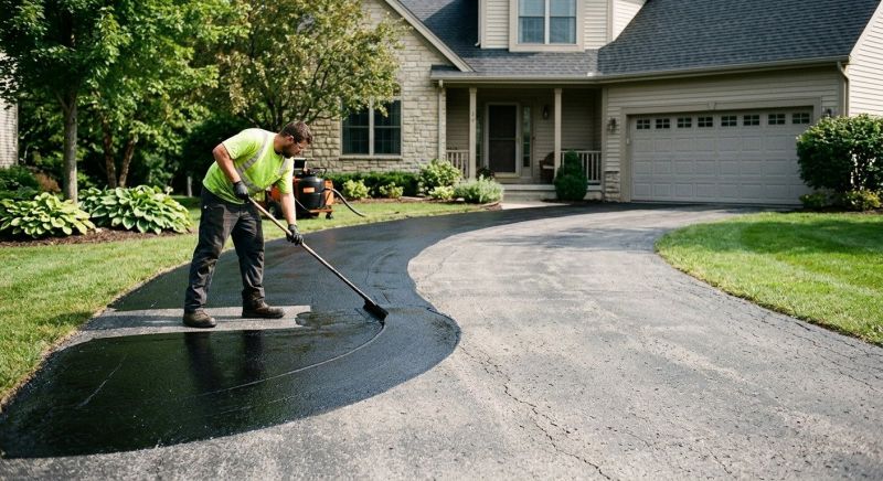 Asphalt Driveway Sealing in Columbus, OH
