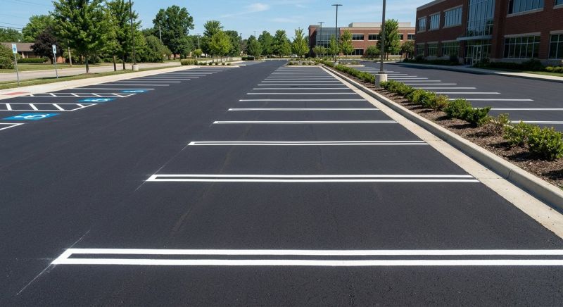Asphalt Marking in Roswell, GA