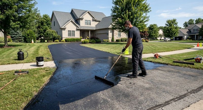 Asphalt Recoating in Greenville, SC