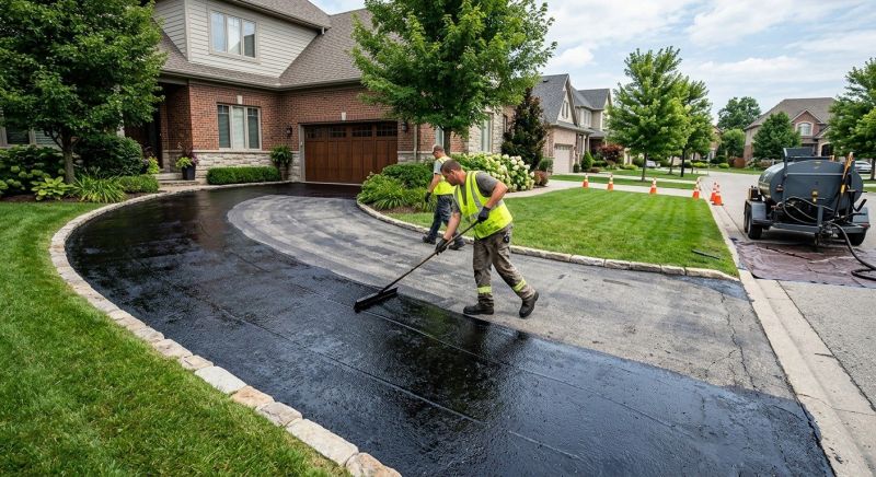 Asphalt Recoating in Grand Rapids, MI