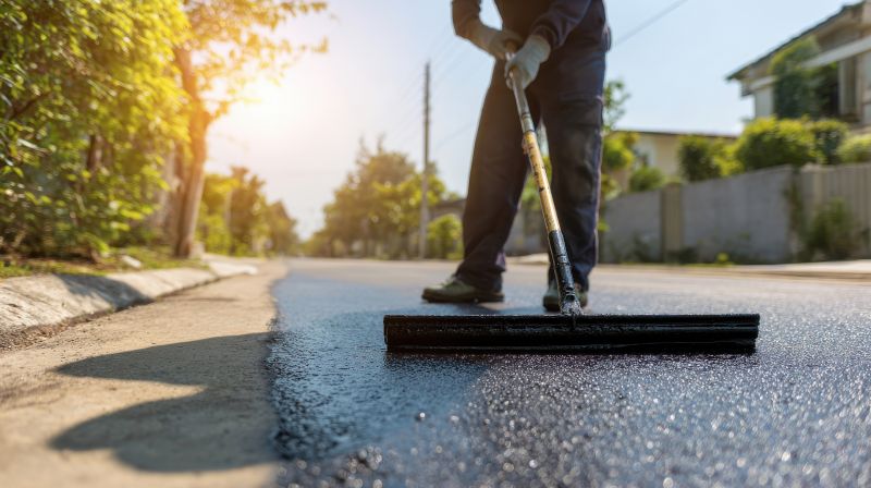 Asphalt Slurry Sealing in Greenville, SC