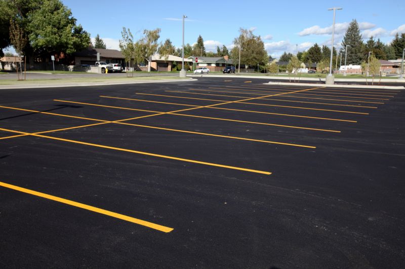 Commercial Asphalt Painting in Alpharetta, GA