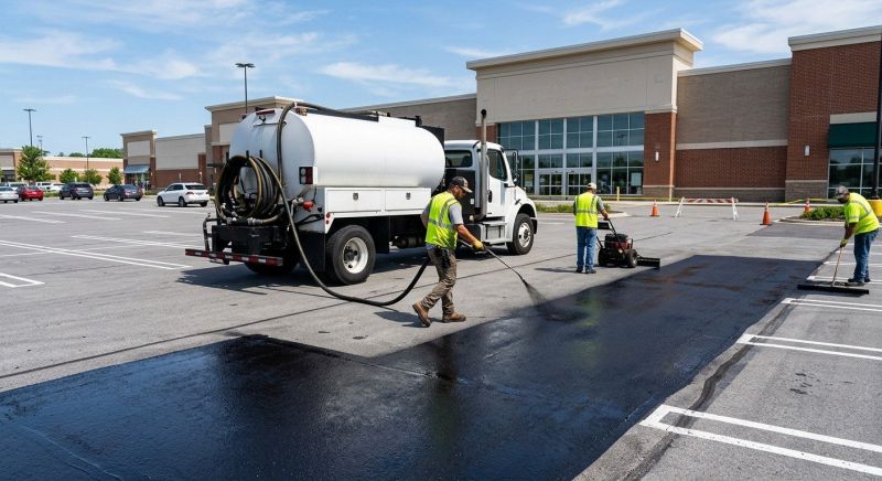 Commercial Asphalt Sealing in Miami Dade County, FL