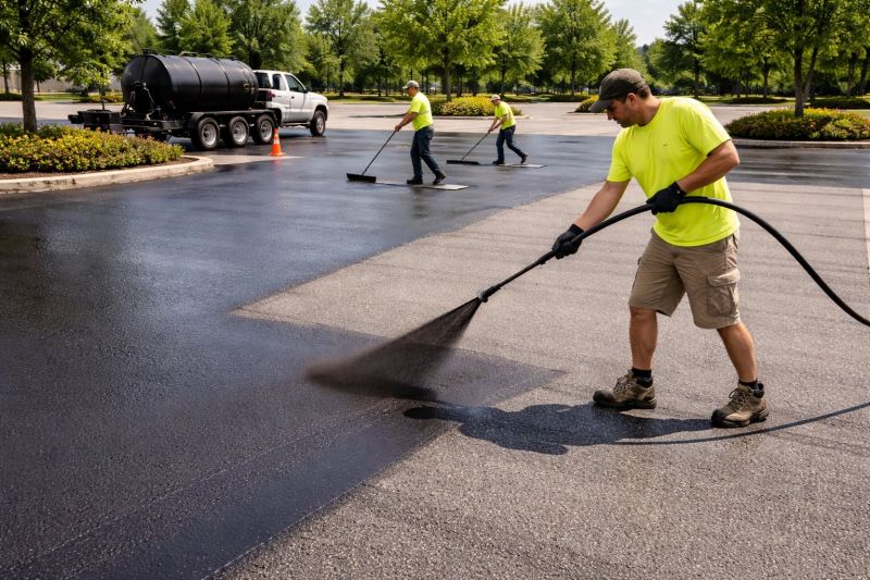 Commercial Parking Lot Sealing in San Antonio, TX