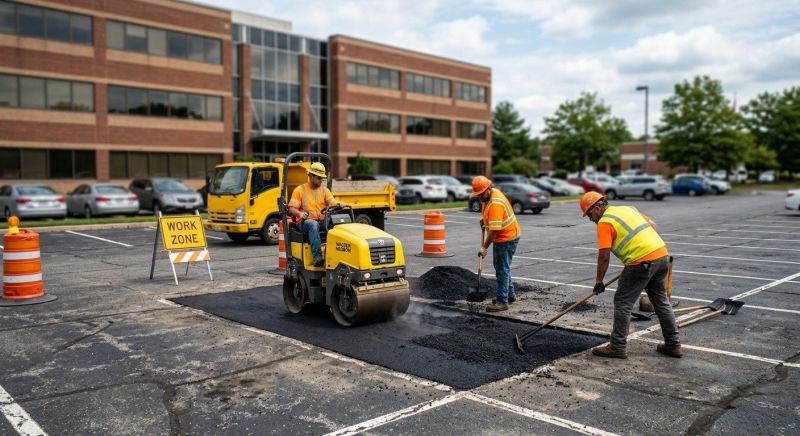 Commercial Pavement Repair in Conway, AR