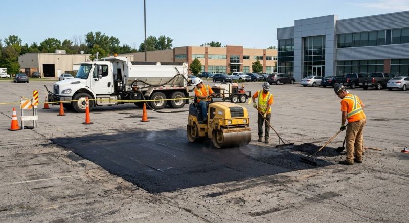 Commercial Pavement Repair in Savannah, GA