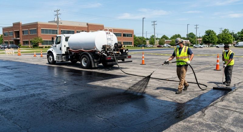 Commercial Pavement Sealing in San Antonio, TX