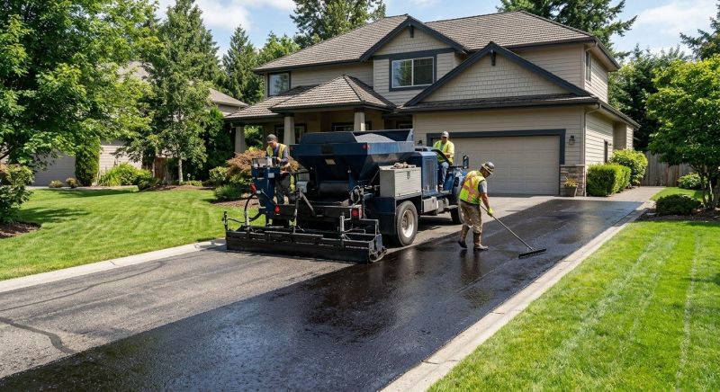 Driveway Slurry Sealing in San Antonio, TX