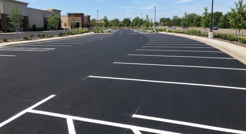 Parking Garage Striping in Alpharetta, GA