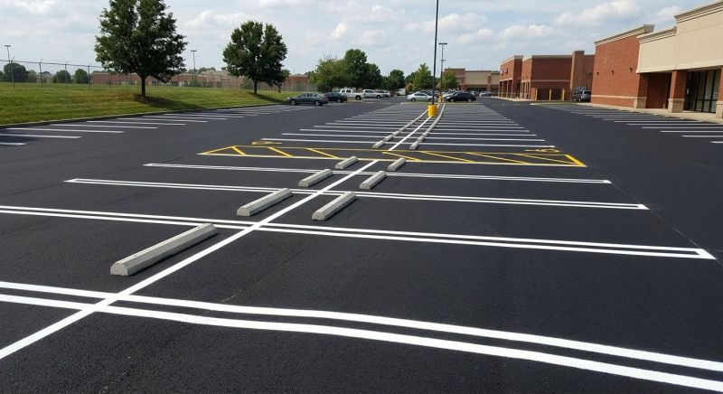 Parking Lot Painting in Suwanee, GA