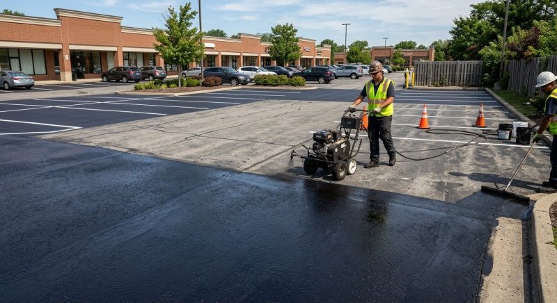 Parking Lot Resurfacing in Tampa, FL