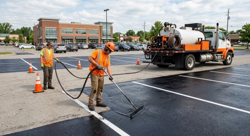 Parking Lot Sealcoating in Fort Collins, CO