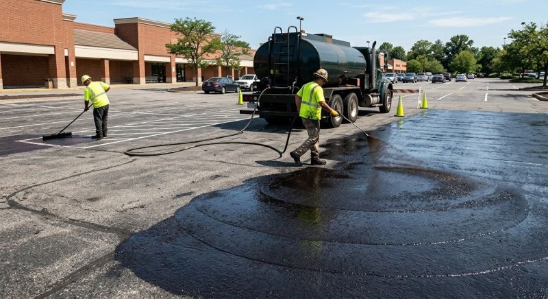 Parking Lot Sealcoating in Fort Collins, CO