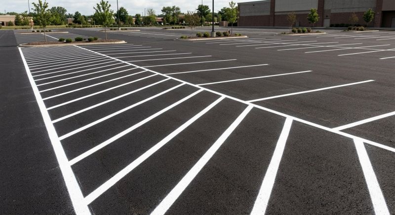Asphalt Painting in Alpharetta, GA