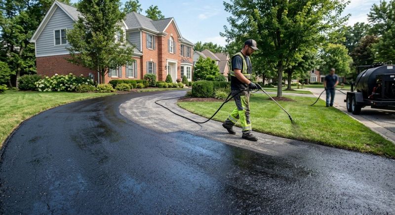 Residential Blacktop Sealing in Columbus, OH